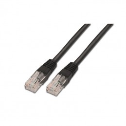 Cable de red rj45 utp aisens a135-0258/ cat.6/ 1m/ negro