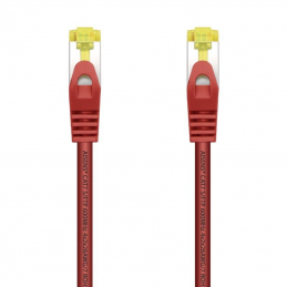 Cable de red rj45 sftp aisens a146-0468 cat.7/ 25cm/ rojo