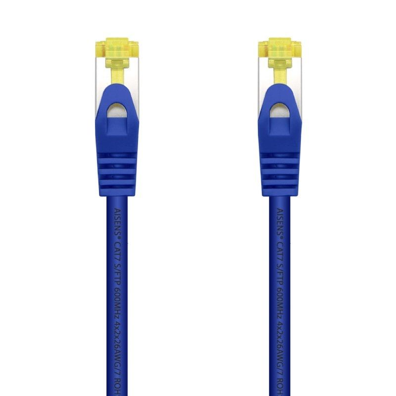 Cable de red rj45 sftp aisens a146-0478 cat.7/ 1m/ azul