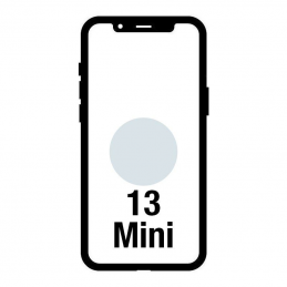 Smartphone apple iphone 13 mini 256gb/ 5.4'/ 5g/ blanco estrella