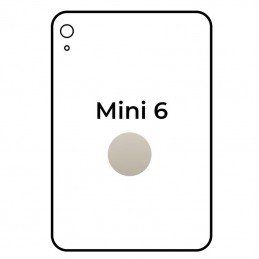 Ipad mini 8.3 2021 wifi/ a15 bionic/ 64gb/ blanco estrella - mk7p3ty/a