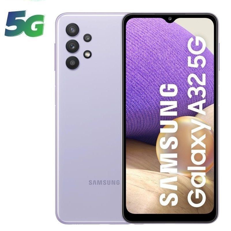 Smartphone samsung galaxy a32 4gb/ 64gb/ 6.5'/ 5g/ violeta