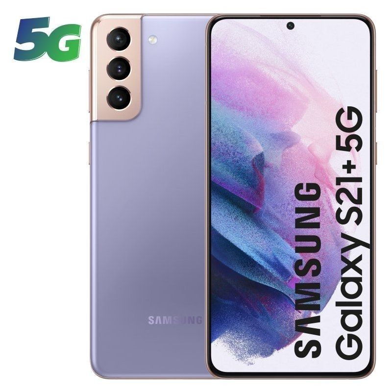 Smartphone samsung galaxy s21 plus 8gb/ 256gb/ 6.7'/ 5g/ violeta