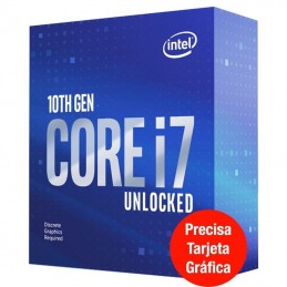 Procesador intel core i7-10700kf 3.80ghz socket 1200