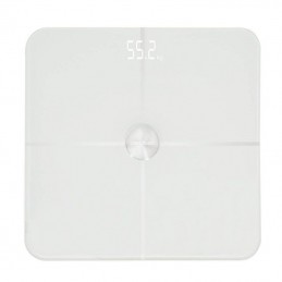 Báscula de baño cecotec surface precision 9600 smart healthy/ análisis corporal/ bluetooth/ hasta 180kg/ blanca