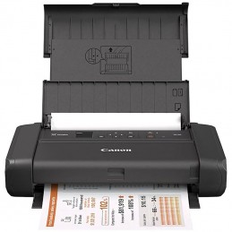 Impresora portátil canon pixma tr150 wifi/ negra