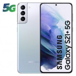 Smartphone samsung galaxy s21 plus 8gb/ 256gb/ 6.7'/ 5g/ plata