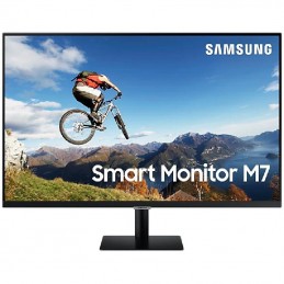 Monitor inteligente samsung smart monitor m7 s32am700ur 32'/ 4k/ smart tv/ multimedia/ negro