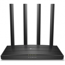 Router inalámbrico tp-link archer c6 1200mbps/ 2.4ghz 5ghz/ 5 antenas/ wifi 802.11ac/n/a - b/g/n