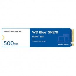 Disco ssd western digital wd blue sn570 500gb/ m.2 2280 pcie