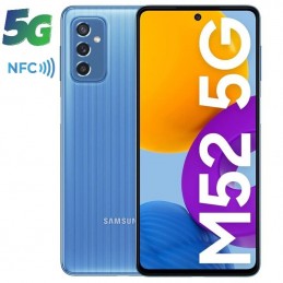 Smartphone samsung galaxy m52 6gb/ 128gb/ 6.7'/ 5g/ azul