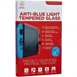 Protector de pantalla blade con filtro de luz azul fr-tec anti blue light para nintendo switch