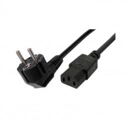 Cable alimentación 3go cpower/ cee (7-7) macho - c13 hembra/ 2m/ negro