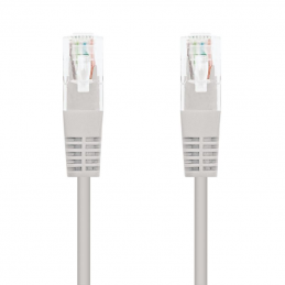 Cable de red rj45 utp nanocable 10.20.0403 cat.6/ 3m/ gris
