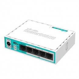 Router mikrotik hex lite rb750r2 5 puertos/ rj45 10/100/1000/ poe