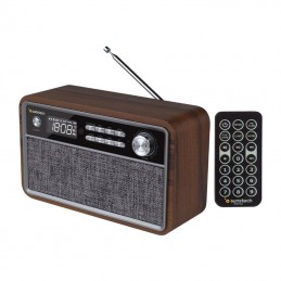 Radio vintage sunstech rpbt500/ madera