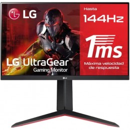 Monitor gaming lg ultragear 24gn650-b 24'/ full hd/ 1ms/ 144hz/ ips/ negro