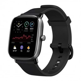 Smartwatch huami amazfit gts 2 mini/ notificaciones/ frecuencia cardíaca/ negro medianoche