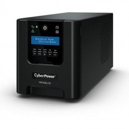 Sai línea interactiva cyberpower pr750elcd/ 750va-675w/ 6 salidas/ formato torre