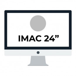 Apple imac 24' retina 4.5k/ chip m1 cpu 8 núcleos/ 8gb/ 256gb/ gpu 8 núcleos/ plata