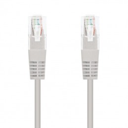 Cable de red rj45 utp nanocable 10.20.0101 cat.5e/ 1m/ gris