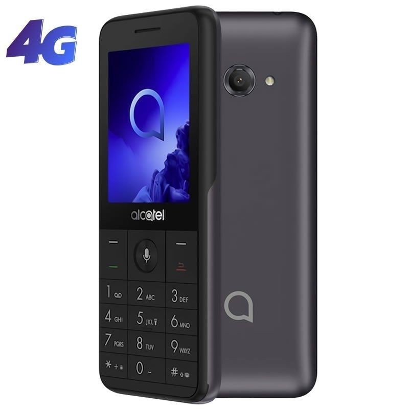 Smartphone alcatel 3088 512mb/ 4gb/ 2.4'/ gris metálico