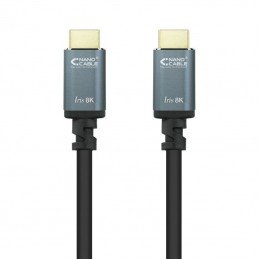 Cable hdmi 2.1 8k nanocable 10.15.8000/ hdmi macho - hdmi macho/ 50cm/ negro