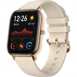 Smartwatch huami amazfit gts/ notificaciones/ frecuencia cardíaca/ gps/ oro desierto