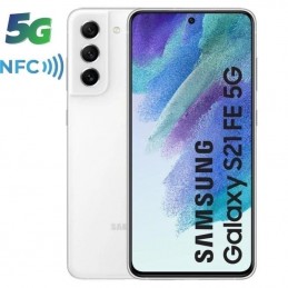 Smartphone samsung galaxy s21 fe 8gb/ 256gb/ 6.4'/ 5g/ blanco