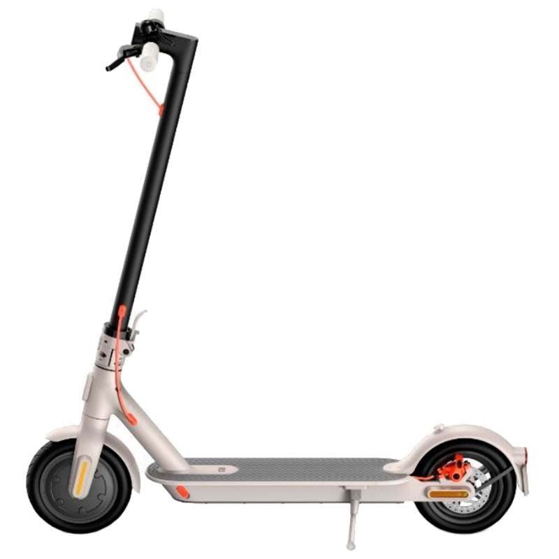 Patinete eléctrico xiaomi mi electric scooter 3/ motor 600w/ ruedas 8.5'/ 25km/h/ autonomía 30km/ gris