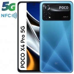 Smartphone xiaomi poco x4 pro nfc 8gb/ 256gb/ 6.67'/ 5g/ azul laser