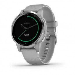 Smartwatch garmin vívoactive 4s/ notificaciones/ frecuencia cardíaca/ gps/ gris