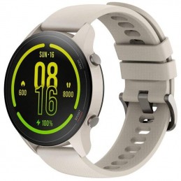 Smartwatch xiaomi mi watch/ notificaciones/ frecuencia cardíaca/ gps/ beige