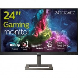 Monitor gaming philips 242e1gaez 23.8'/ full hd/ 1ms/ 144hz/ va/ multimedia/ negro