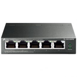 Switch tp-link tl-sg105pe 5 puertos/ rj-45 10/100/1000 poe
