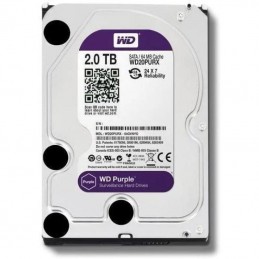Disco duro western digital wd purple surveillance 2tb/ 3.5'/ sata iii/ 64mb