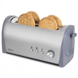 Tostador cecotec steel and toast 2l/ 1400w/ gris