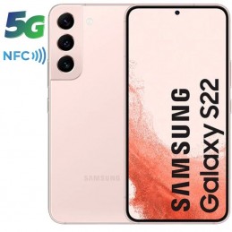 Smartphone samsung galaxy s22 8gb/ 128gb/ 6.1'/ 5g/ rosa v2