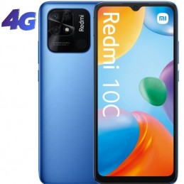 Smartphone xiaomi redmi 10c 4gb/ 128gb/ 6.71'/ azul océano