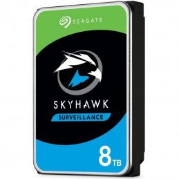 Disco duro seagate skyhawk surveillance 8tb/ 3.5'/ sata iii/ 256mb