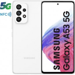 Smartphone samsung galaxy a53 6gb/ 128gb/ 6.5'/ 5g/ blanco v2