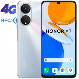 Smartphone honor x7 4gb/ 128gb/ 6.74'/ titanio plateado