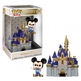 FUNKO POP Disney World 50 26 Castillo Cenicienta y Mickey Mouse - 889698589659 20cm