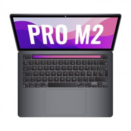 Apple macbook pro 13'/ m2 8-core cpu/ 8gb/ 512gb ssd/ 10-core gpu/ gris espacial