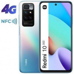 Smartphone xiaomi redmi 10 2022 nfc 4gb/ 64gb/ 6.5'/ azul marítimo
