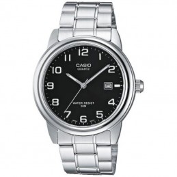 Reloj analógico casio collection mtp-1221a-1aveg/ 44mm/ negro y plata