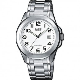 Reloj analógico casio collection men mtp-1259pd-7bef 44mm/ blanco y plata