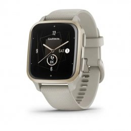 Smartwatch garmin venu sq 2 music edition/ notificaciones/ frecuencia cardíaca/ gps/ oro crema y gris