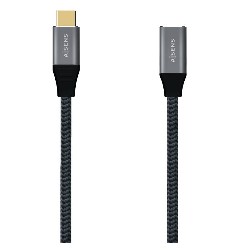 Cable Alargador USB 2.0 Nanocable 10.01.0202-BK USB Macho - USB Hembra 1m  Negro