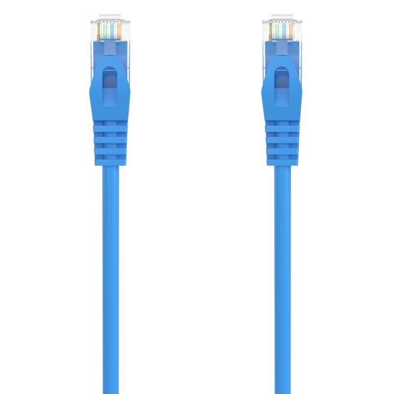 Cable de red rj45 awg24 utp aisens a145-0574 cat.6a/ lszh/ 1.5m/ azul